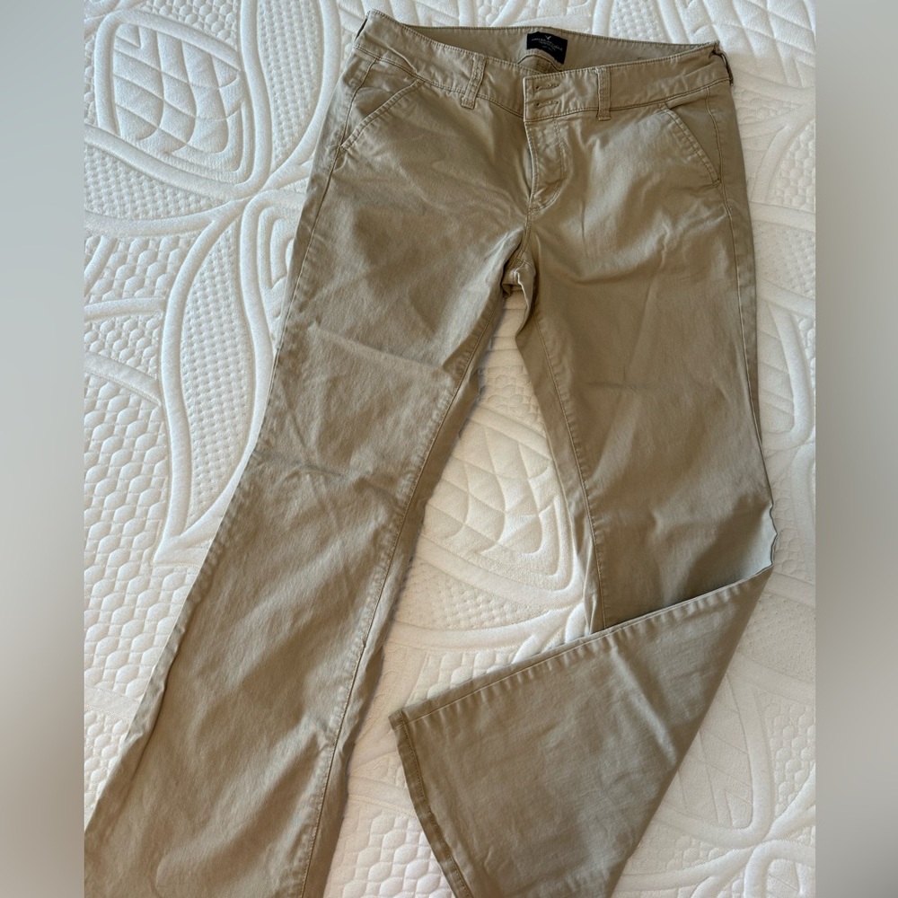 American Eagle Low Rise Bootcut Chino